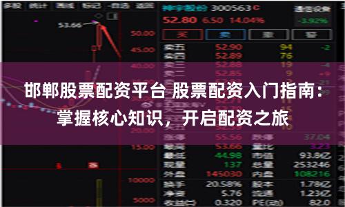 邯郸股票配资平台 股票配资入门指南：掌握核心知识，开启配资之旅